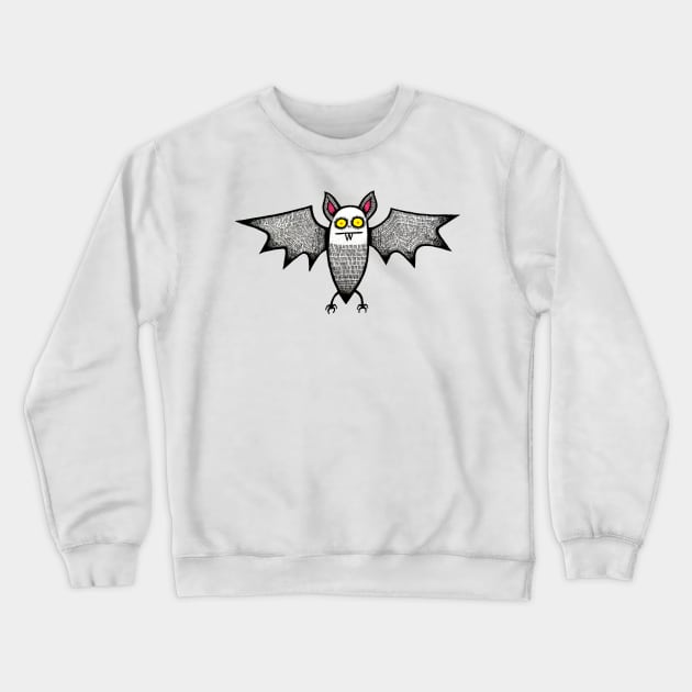 Lauren’s Bat Crewneck Sweatshirt by The Ghost In You